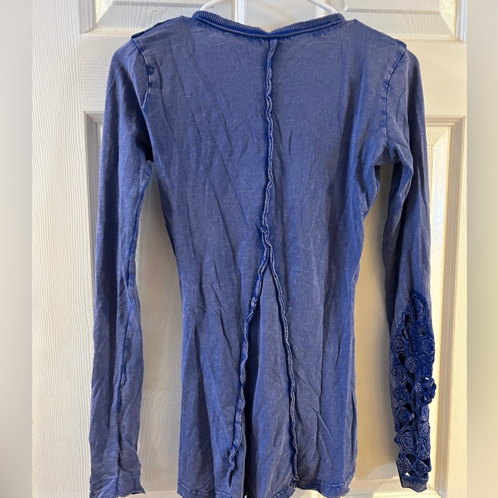 Vintage Free People Long sleeve shirt size xs - Picture 3 of 3